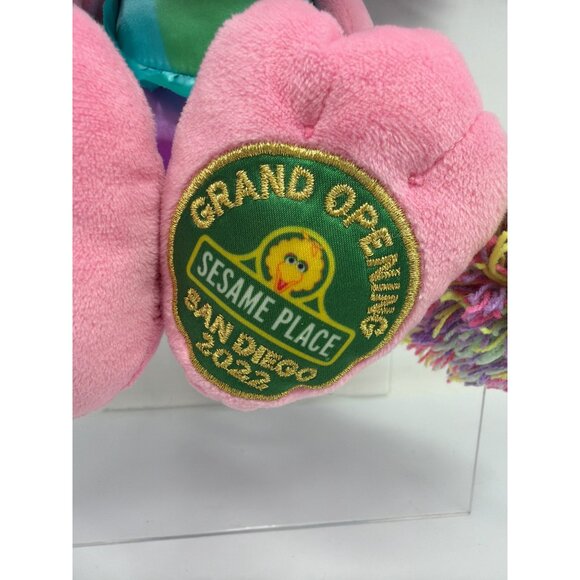 Sesame Place Abby Cadabby 16in Plush Doll Fairy Flower 2022 Grand Opening - Picture 3 of 6